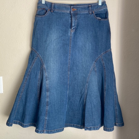 Style & Co. Dresses & Skirts - Jean Tulip Midi Skirt